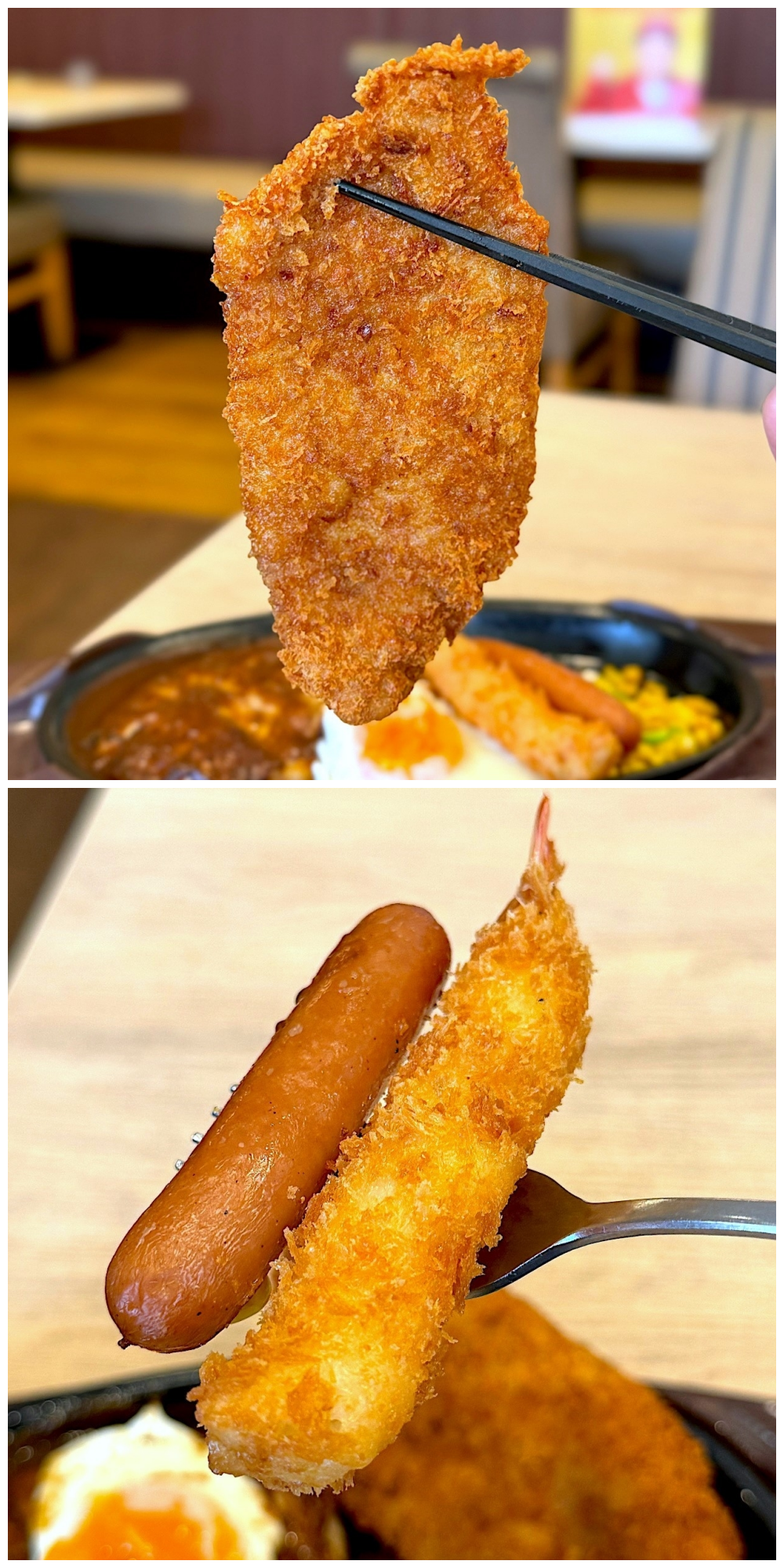 ガストのおすすめのメニュー「鉄板ハンバーグ元気盛り」