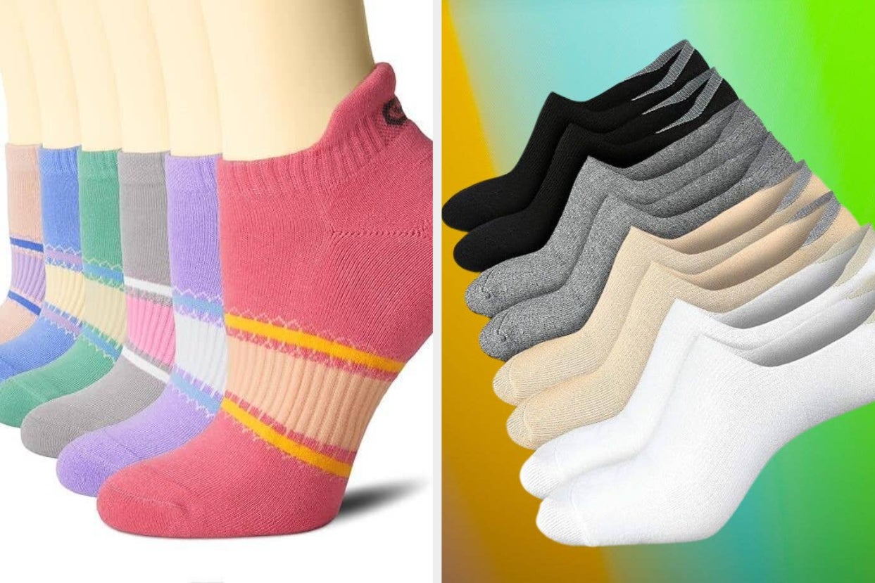 These Are Some Of The 9 Best No-Show Socks You Can Buy In Bulk From Amazon, According To Reviewers