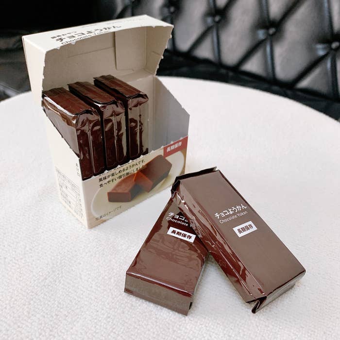 無印良品のおすすめの防災食品「備蓄おやつ チョコようかん」