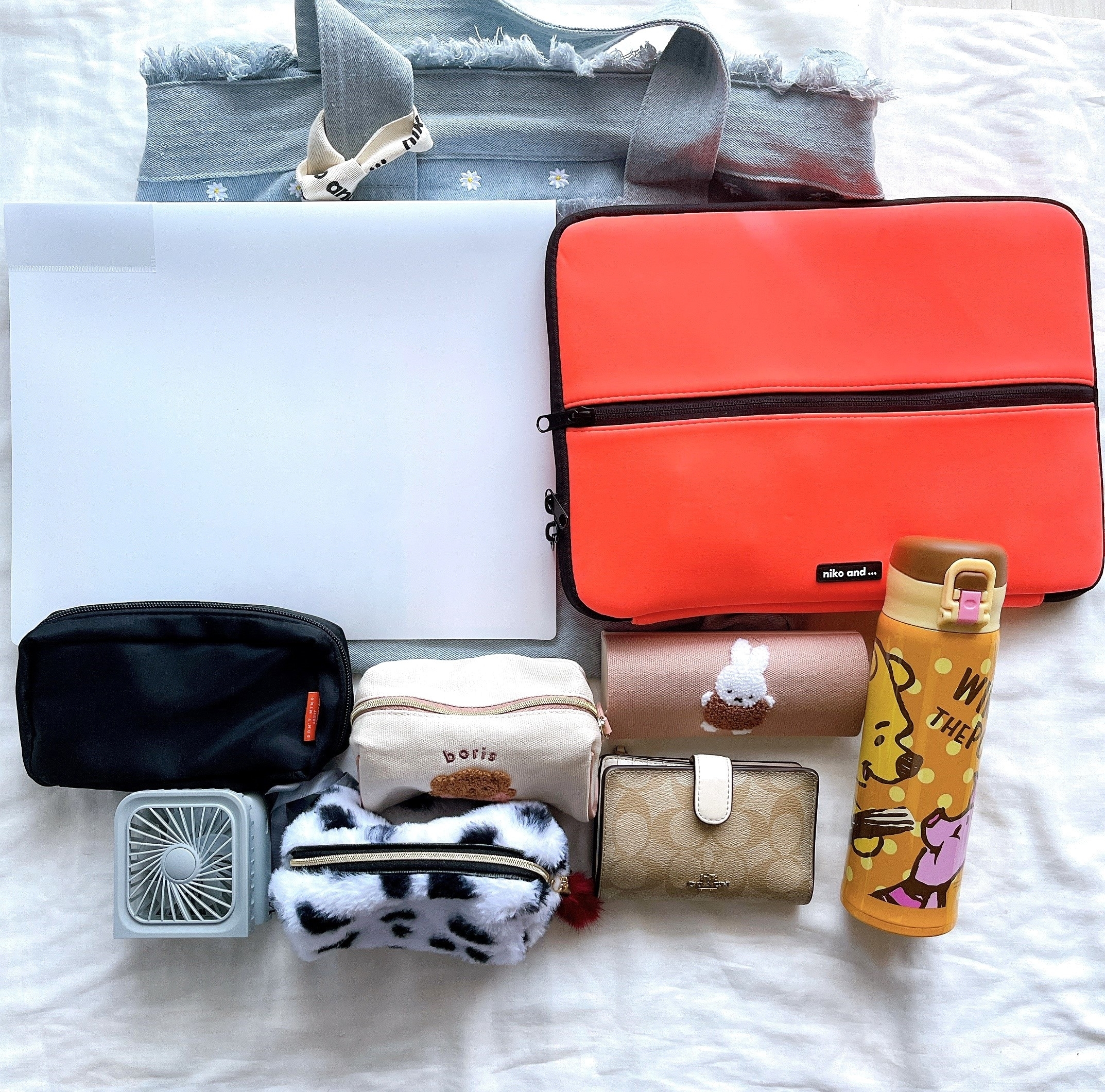 ニコアンドのオススメのバッグ「オリジナルキャンバス2WAYショルダーバッグ」