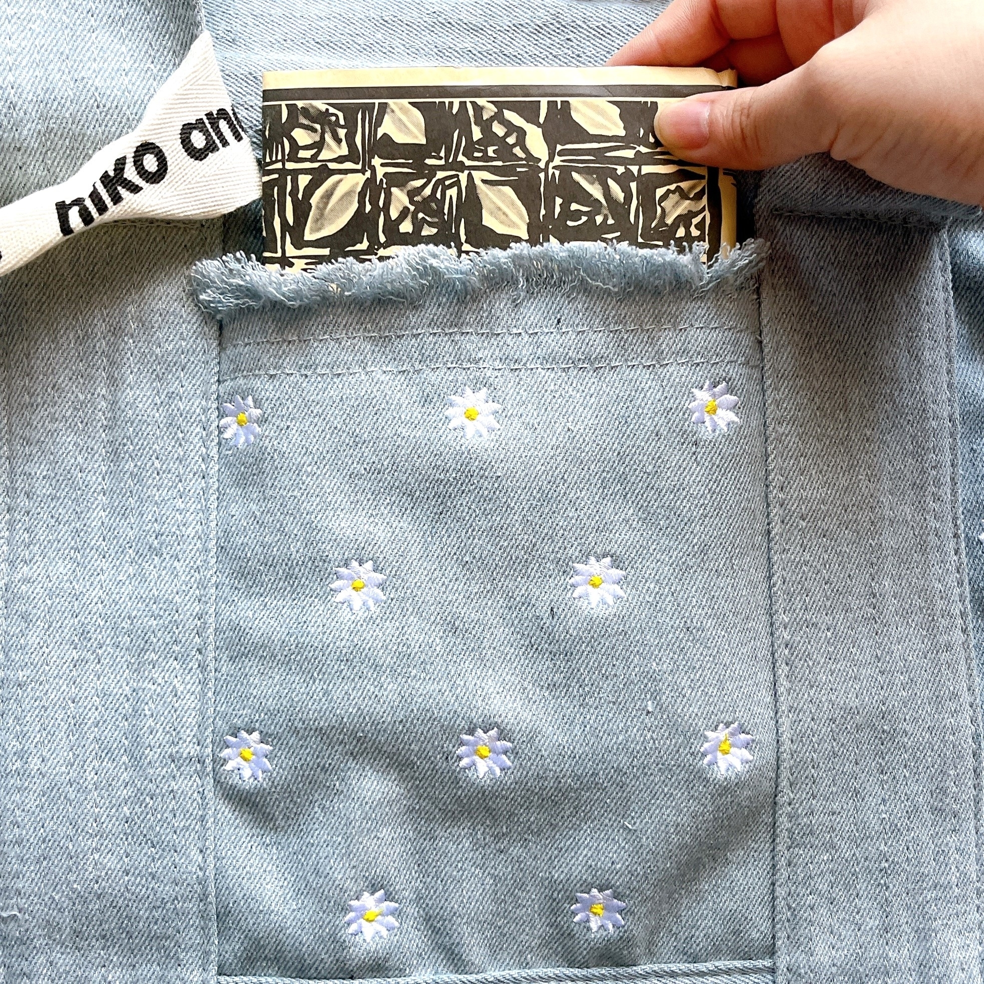 ニコアンドのオススメのバッグ「オリジナルキャンバス2WAYショルダーバッグ」