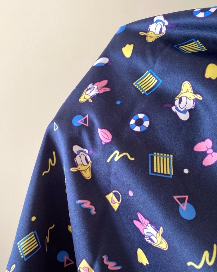 GU（ジーユー）のおすすめファッションアイテム「サテンパジャマ（半袖＆ショートパンツ）Disney」