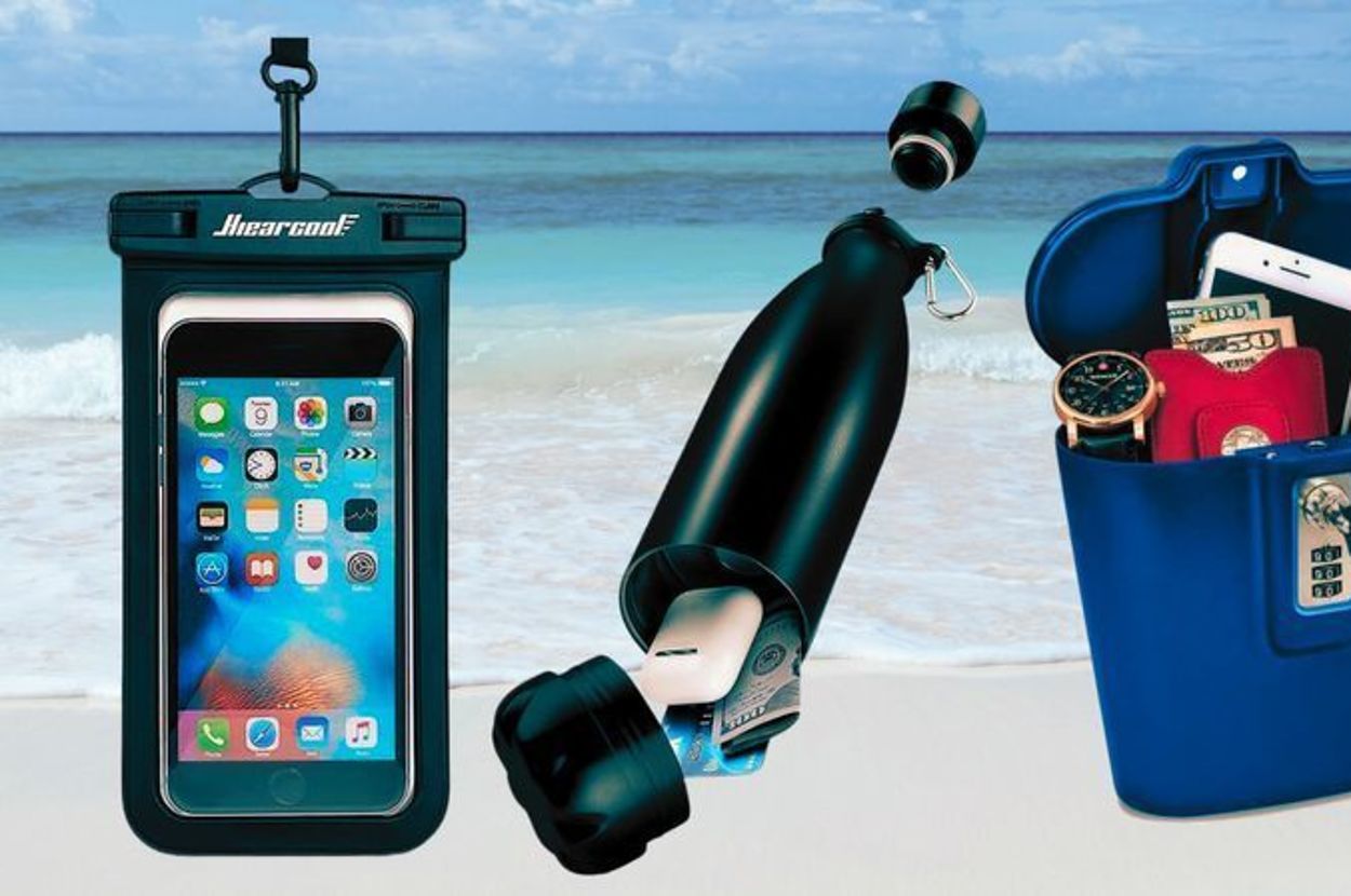If You Can't Enjoy The Beach Without Keeping An Eye On Your Belongings, These Security Options Are For You