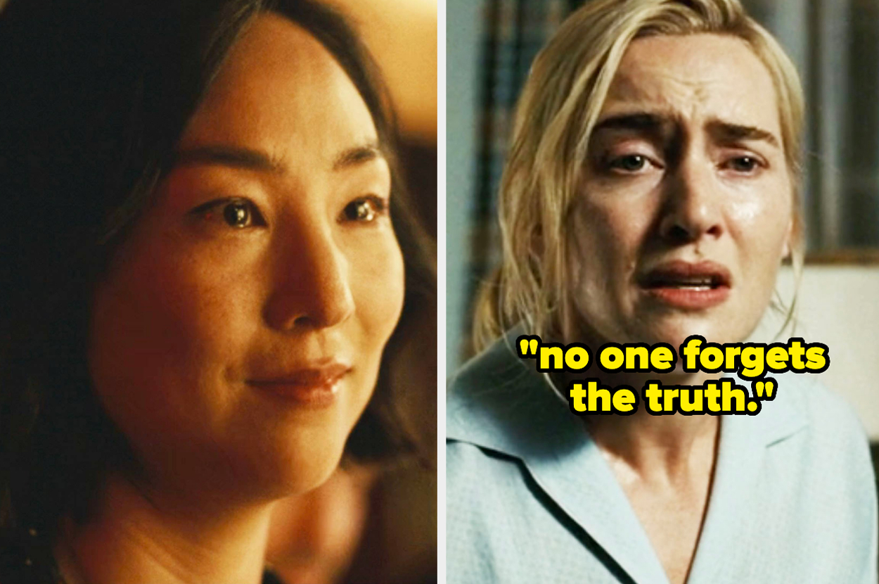Greta Lee in Past Lives and Kate Winslet in Revolutionary Road