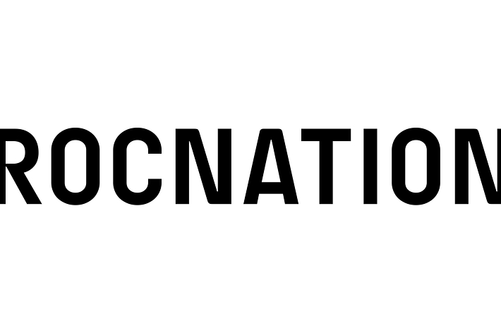 Roc Nation logo in black text on a white background