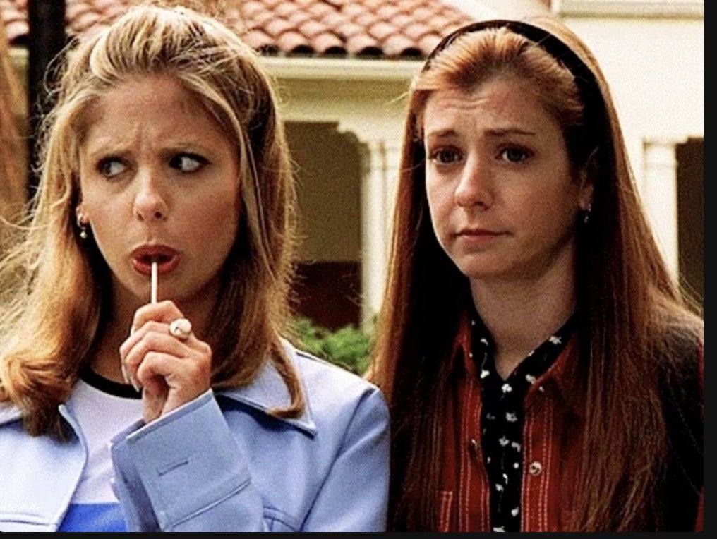 does alyson hannigan smoke cigarettes speaking with Harvey Fierstein's voice Alyson Hannigan | Live Action