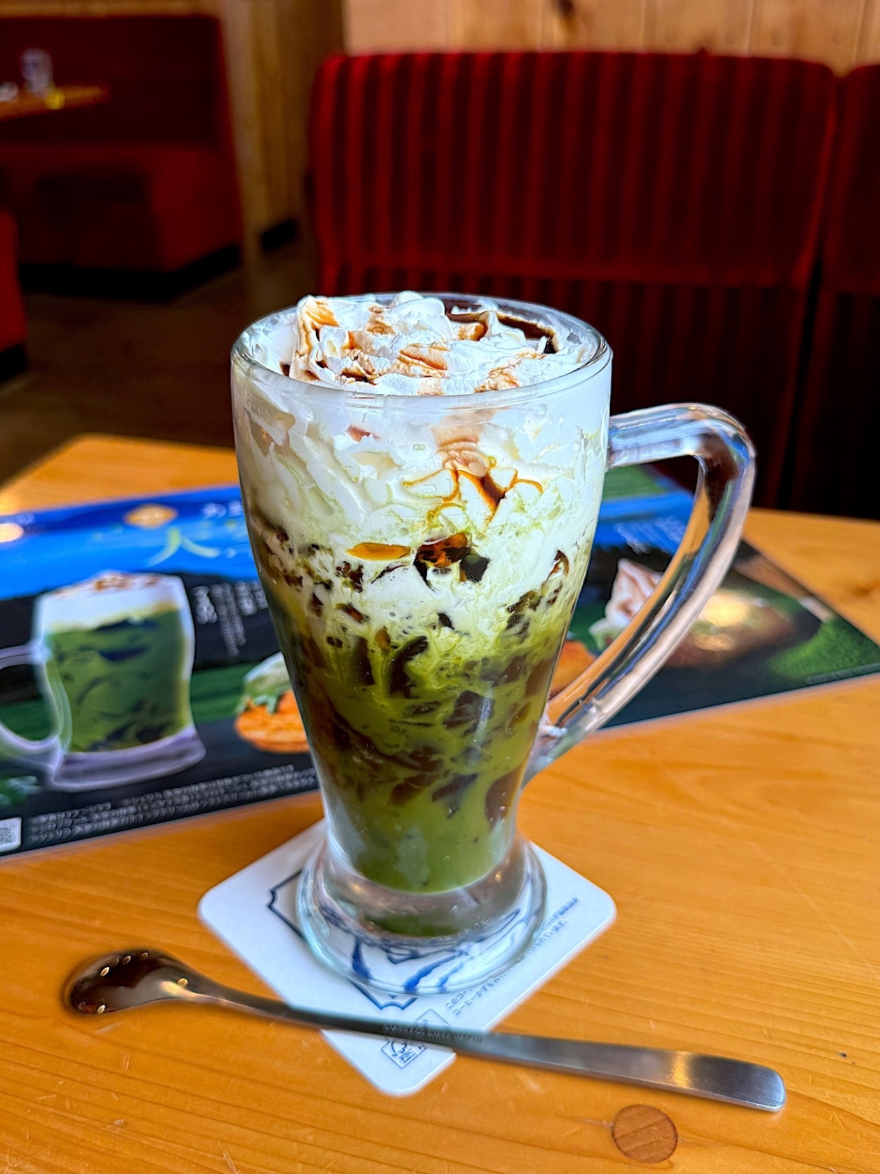 コメダ珈琲店のおすすめドリンク「ジェリコ 天空の抹茶」