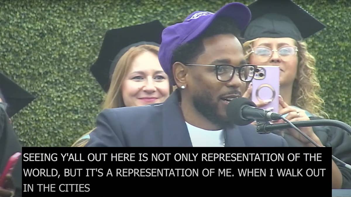 Kendrick Lamar surprised the graduating 2024 class of Compton College in his first public appearance since his beef with Drake rocked the hip-hop world.