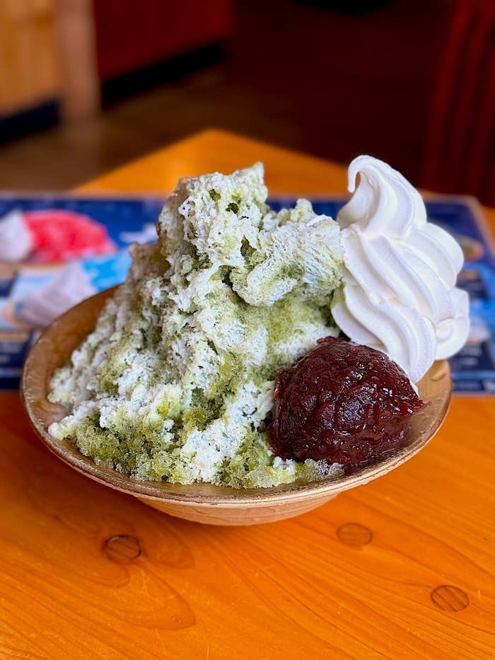 コメダ珈琲店のおすすめスイーツ「宇治抹茶氷」
