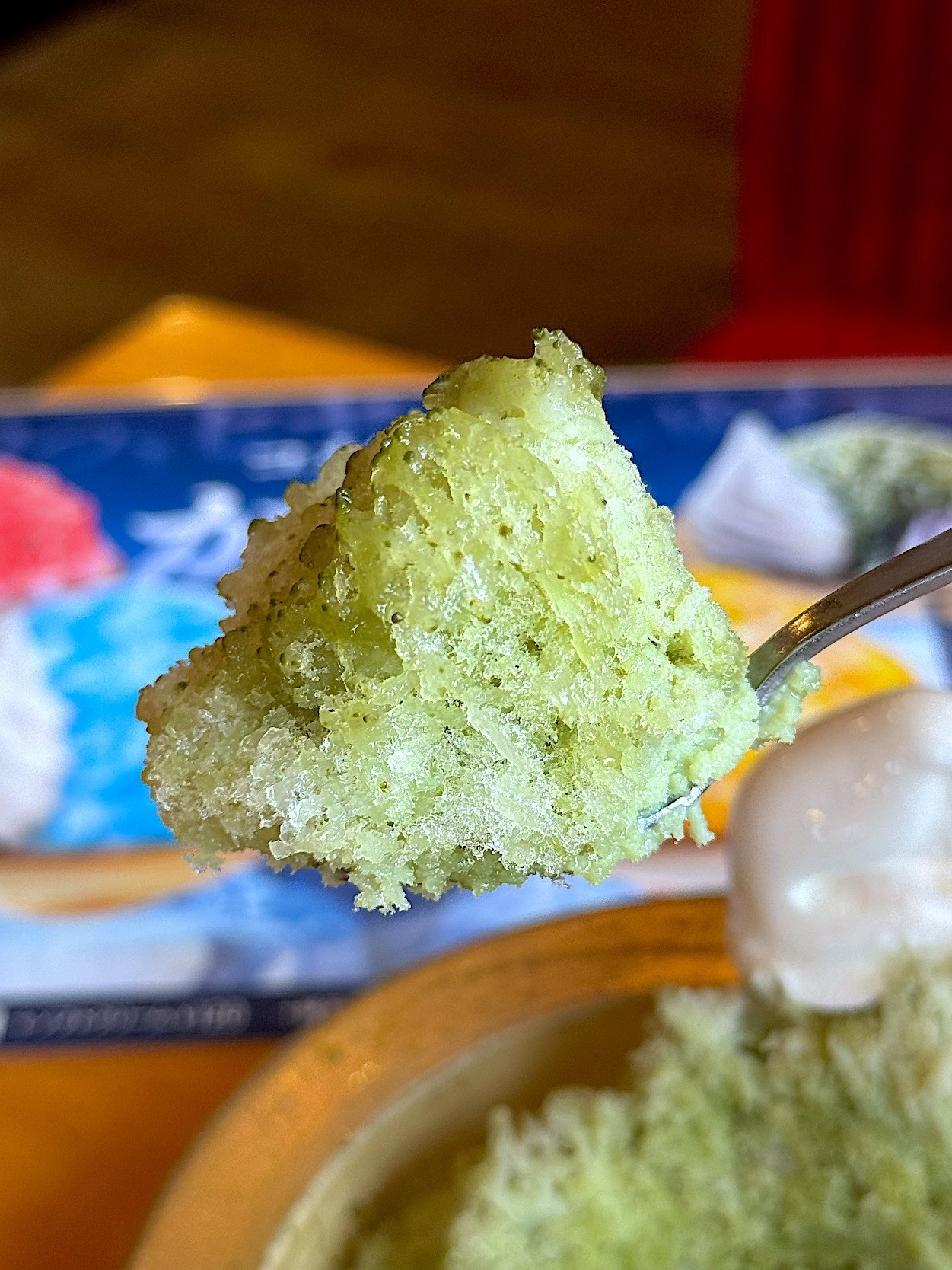 コメダ珈琲店のおすすめスイーツ「宇治抹茶氷」