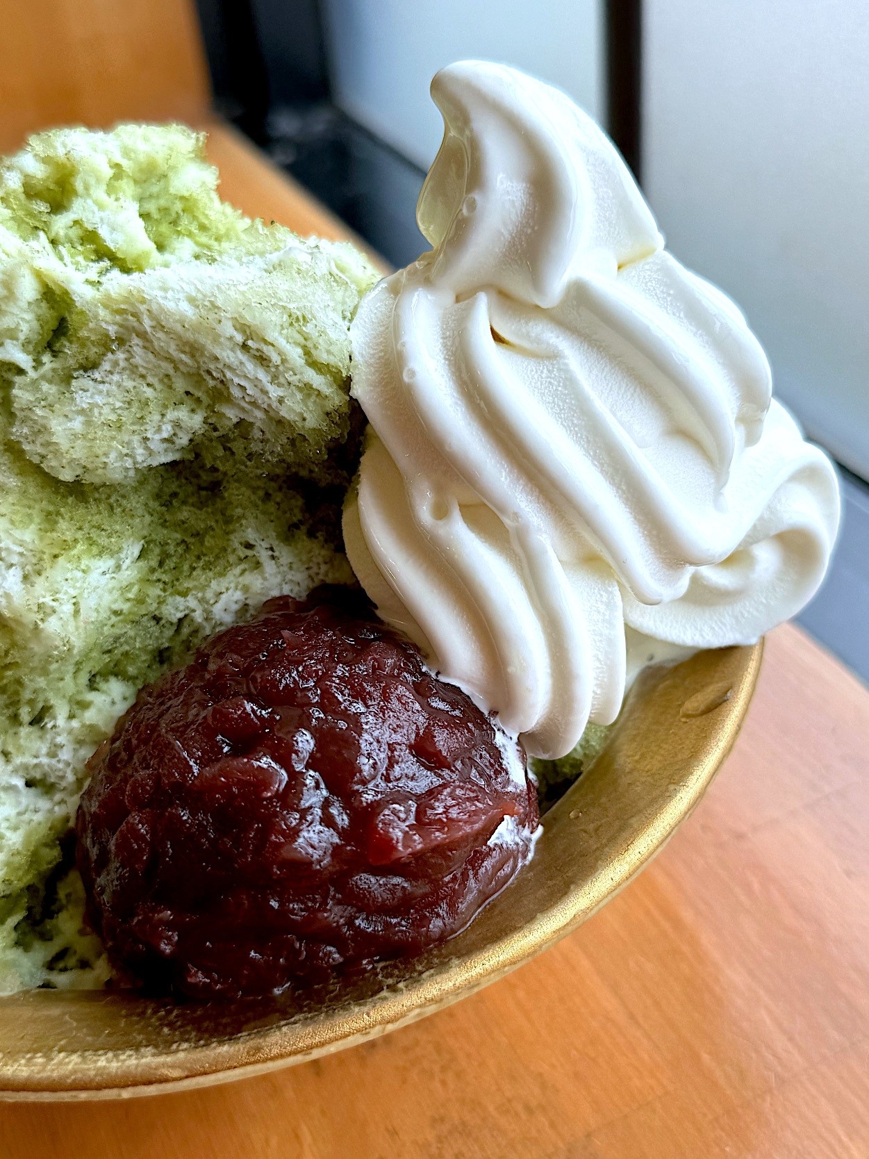 コメダ珈琲店のおすすめスイーツ「宇治抹茶氷」