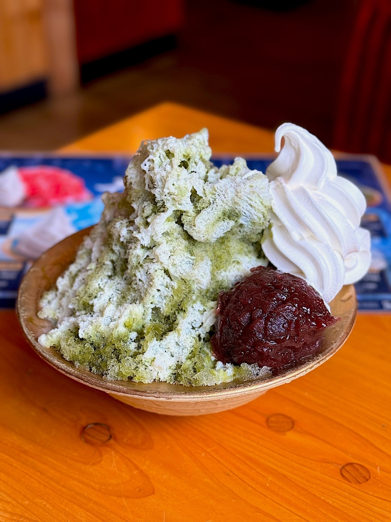 コメダ珈琲店のおすすめスイーツ「宇治抹茶氷」