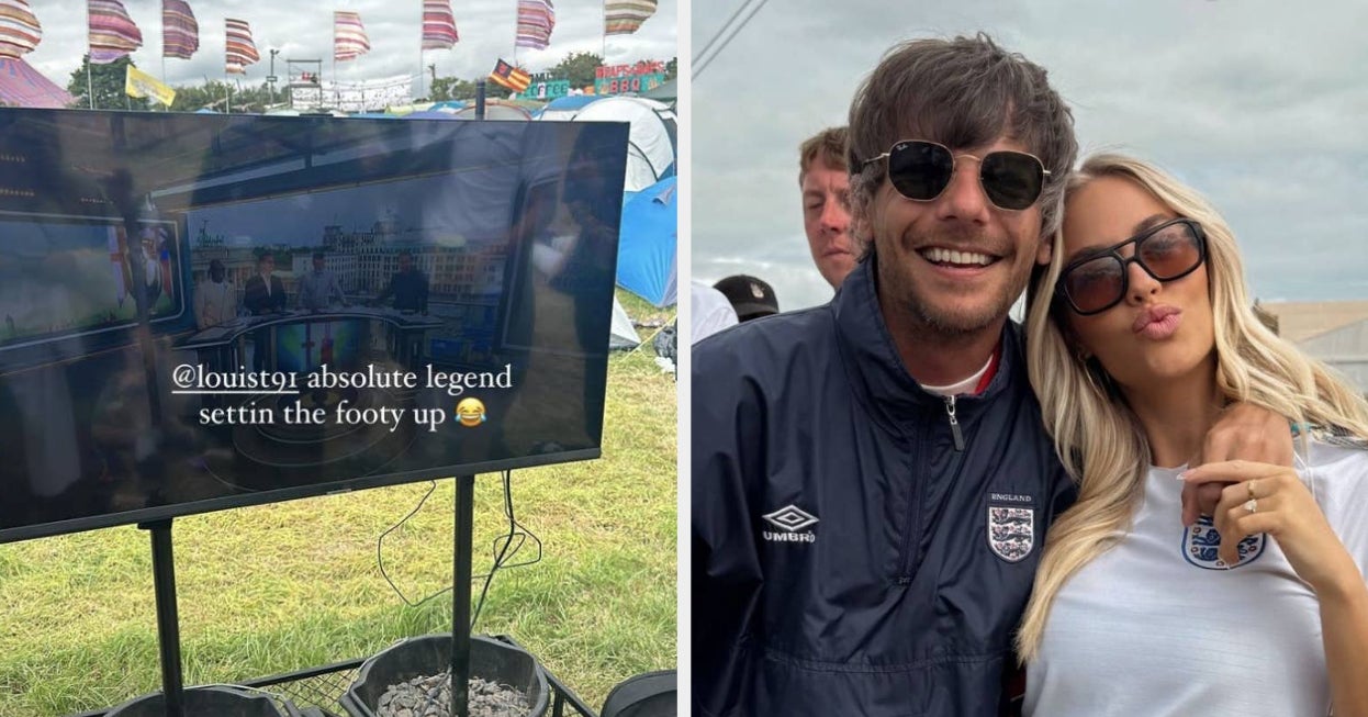After Glastonbury Said They Wouldn’t Screen An Important Soccer Match, Louis Tomlinson Took Matters Into His Own Hands