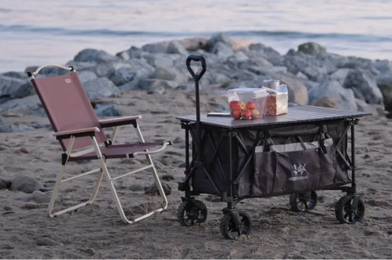 You’ll want this ‘Cadillac of utility carts’ for your next outdoor excursion