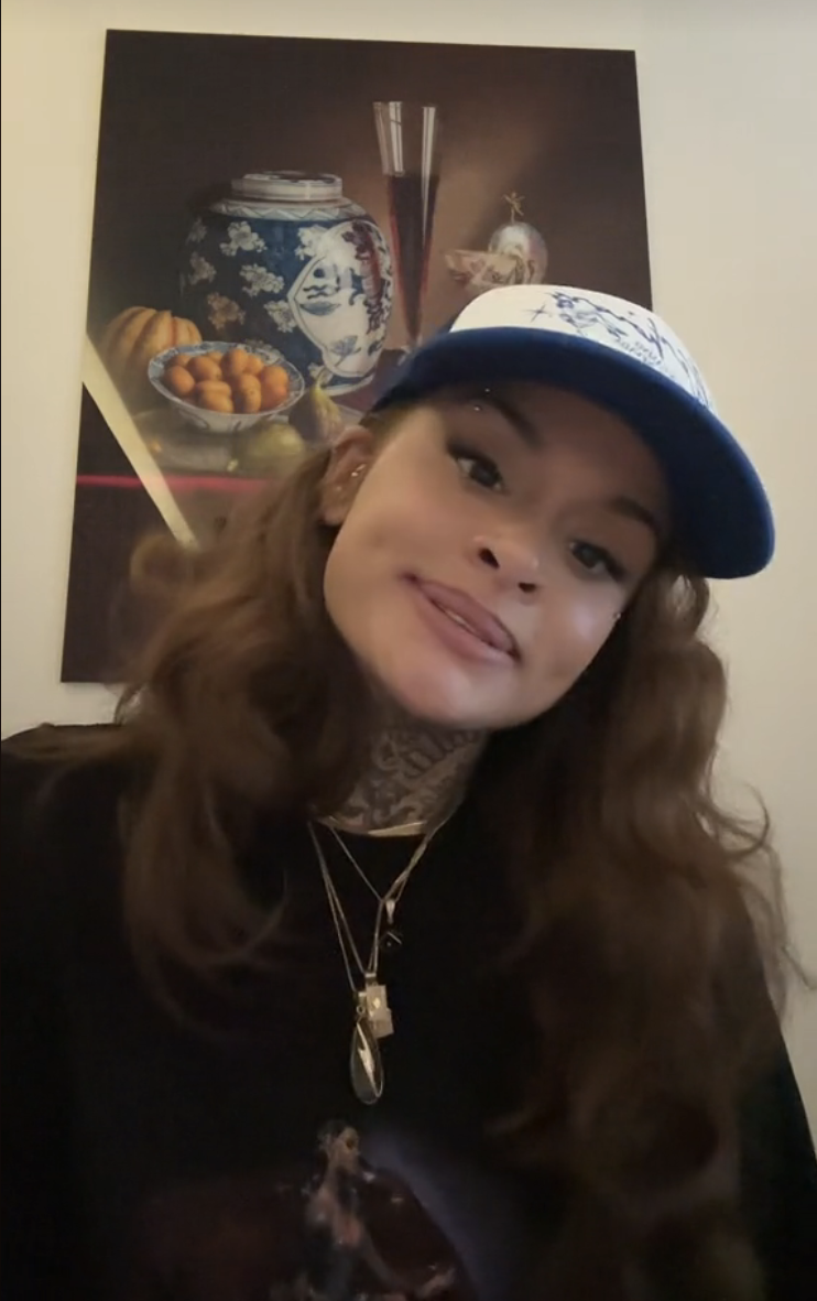 Closeup of Kehlani