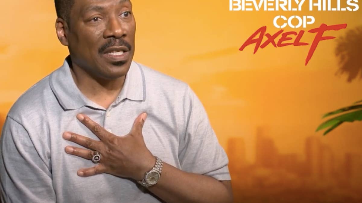 According to the 'Beverly Hills Cop: Axel F' star, people were "making too much of it" with impressions.