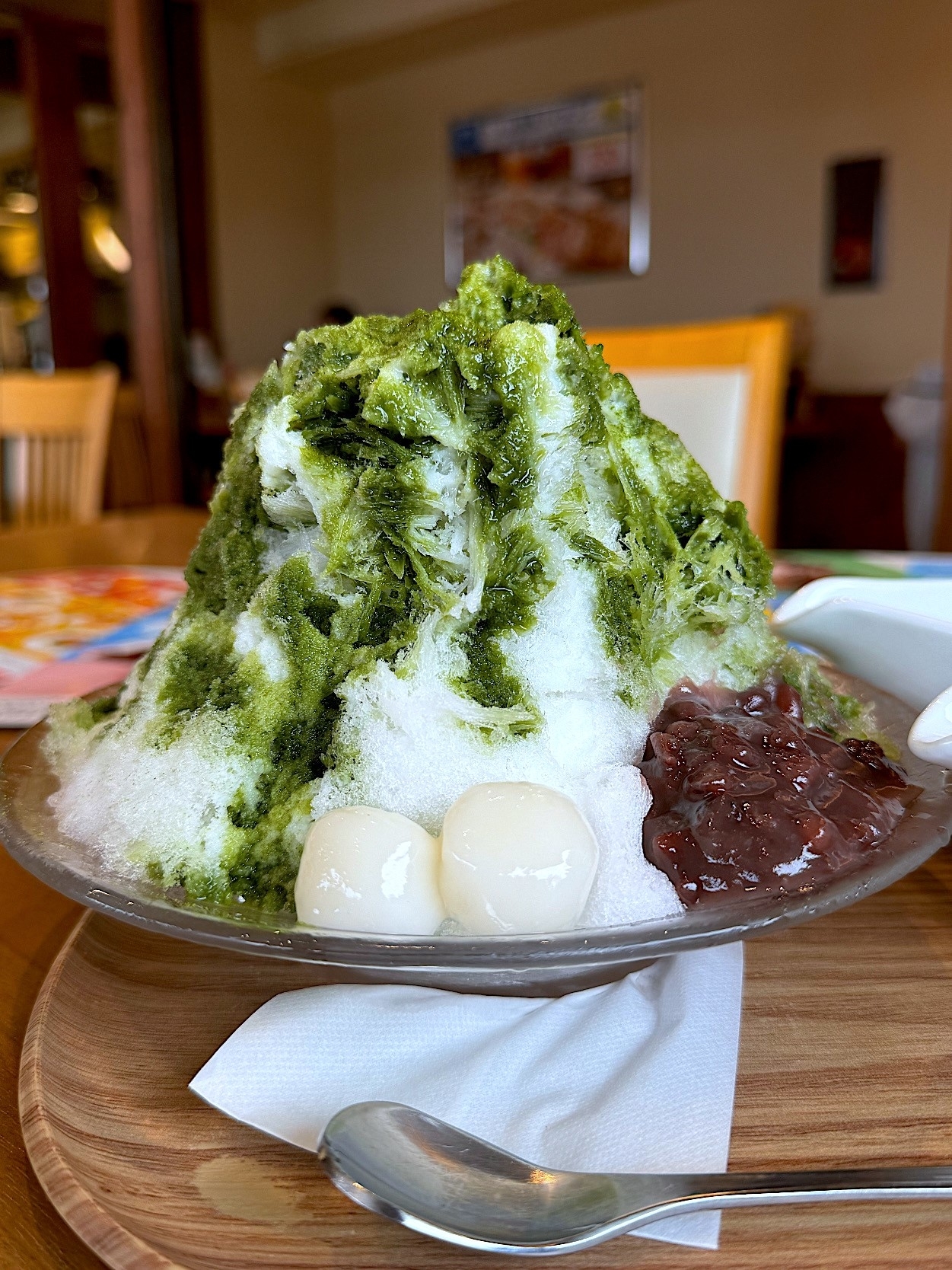 COCO'S(ココス)のおすすめスイーツ「純氷ふわふわかき氷 宇治金時」