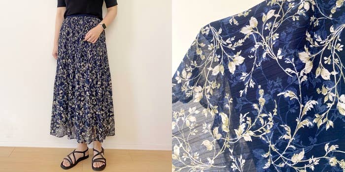 UNIQLO（ユニクロ）のおすすめファッションアイテム「シフォンスカート」