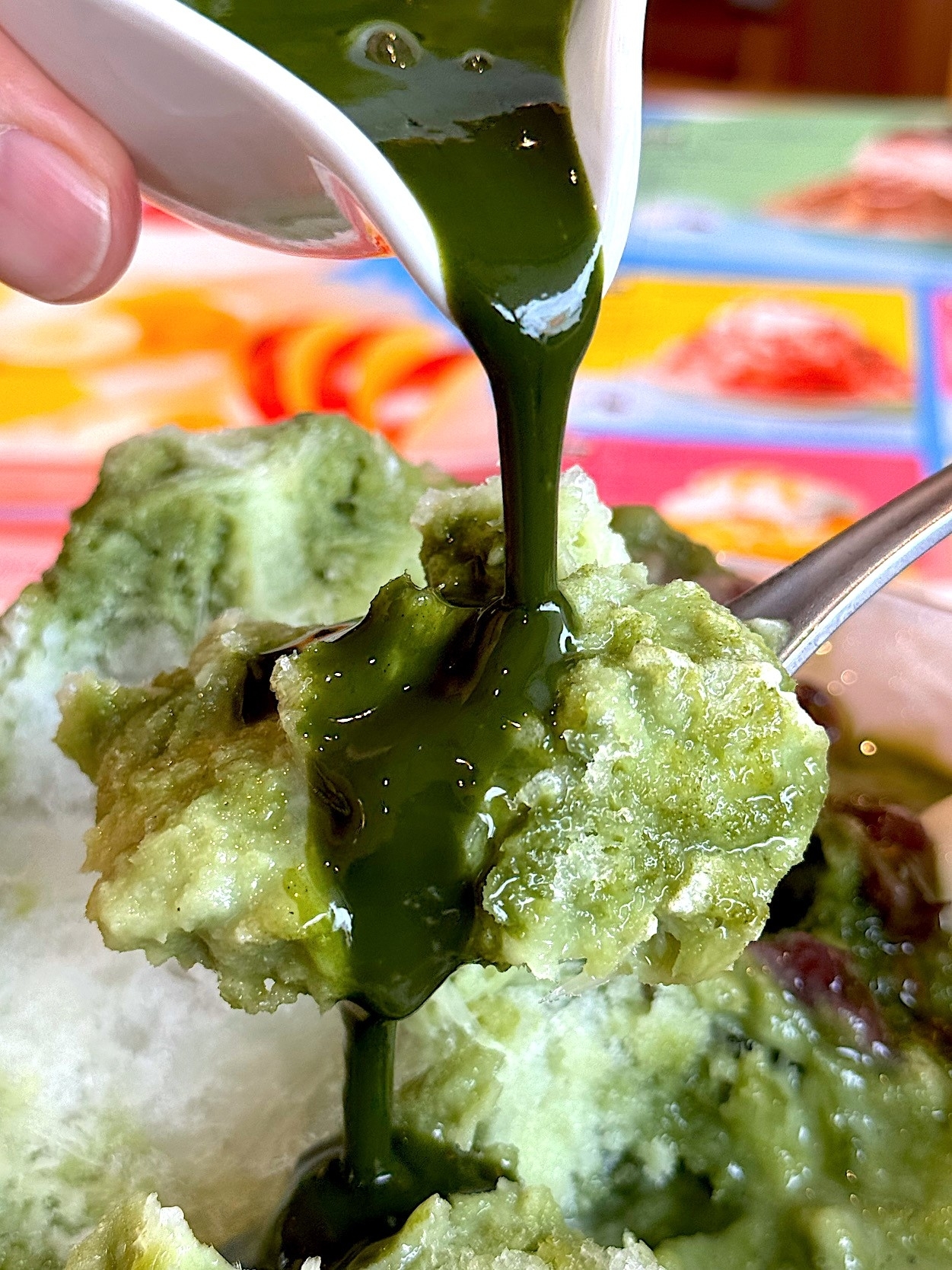 COCO'S(ココス)のおすすめスイーツ「純氷ふわふわかき氷 宇治金時」