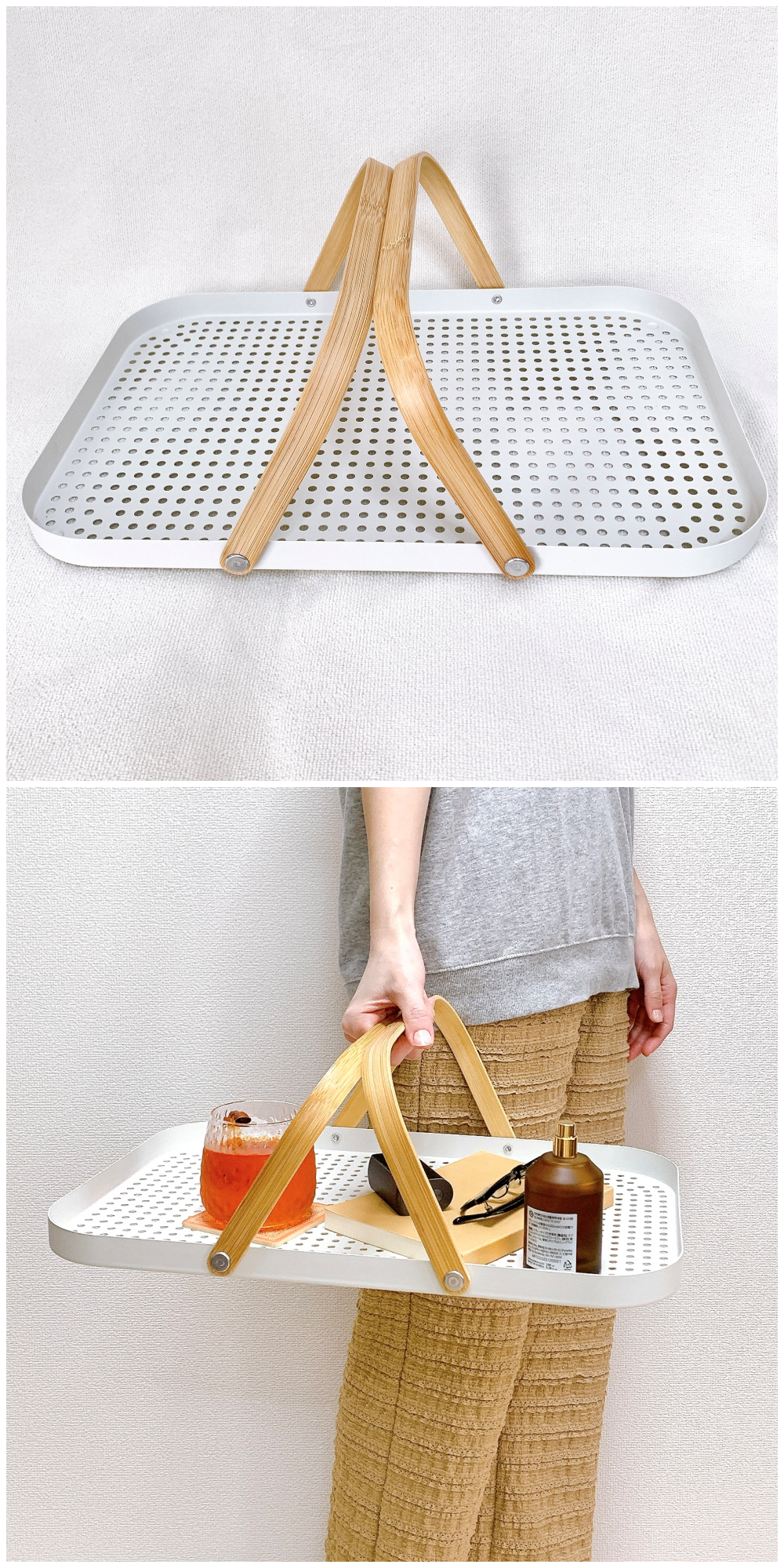 IKEA(イケア)のおすすめの便利グッズ「GRÖNFISK グローンフィスクトレイ 持ち手付き」