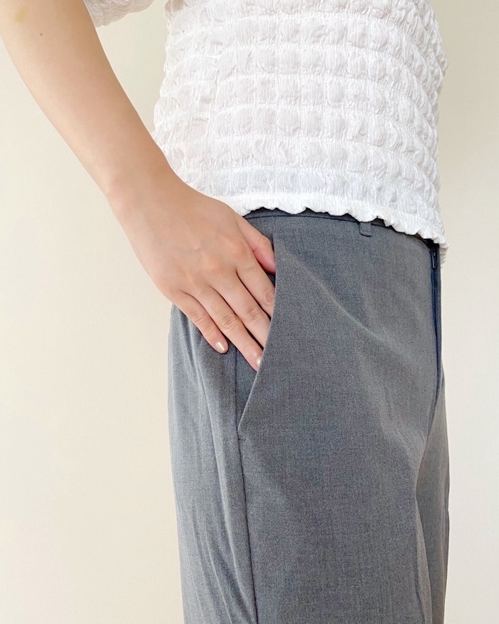 GUのオススメのパンツ「ウォッシャブルストレートパンツZ(丈標準69.5~73.5cm)(セットアップ可能)」