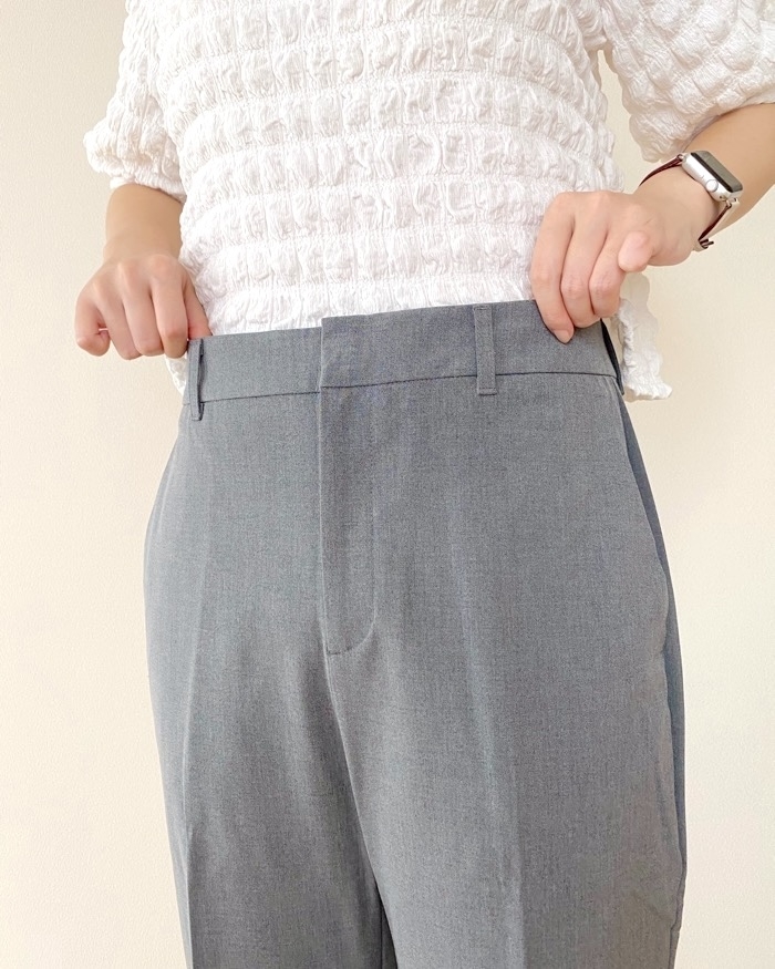 GUのオススメのパンツ「ウォッシャブルストレートパンツZ(丈標準69.5~73.5cm)(セットアップ可能)」