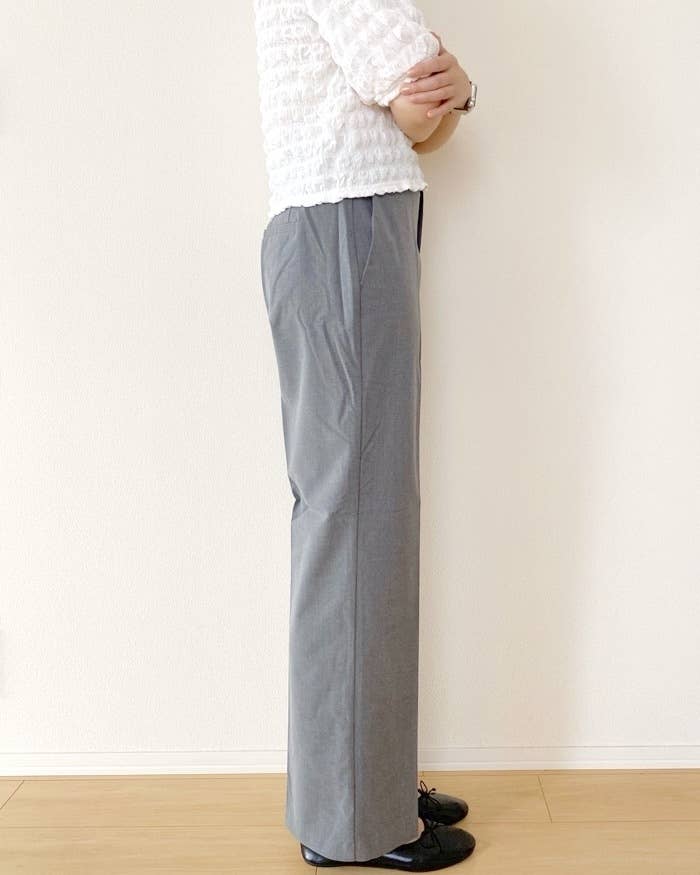 GUのオススメのパンツ「ウォッシャブルストレートパンツZ(丈標準69.5~73.5cm)(セットアップ可能)」