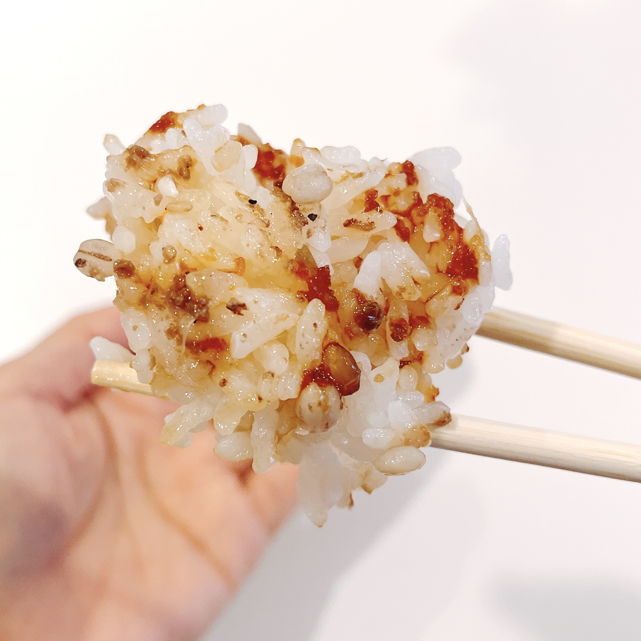 ほっともっとのオススメの弁当「～もち麦ごはんのミニ弁当～ もちミニ ハーフ・カットステーキ弁当」