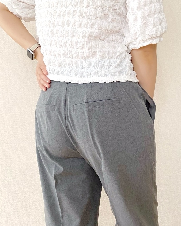 GUのオススメのパンツ「ウォッシャブルストレートパンツZ(丈標準69.5~73.5cm)(セットアップ可能)」