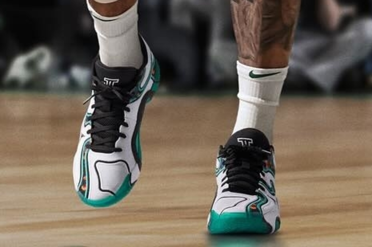 Jayson Tatum Debuts New Signature Shoe on NBA 2K25 Cover
