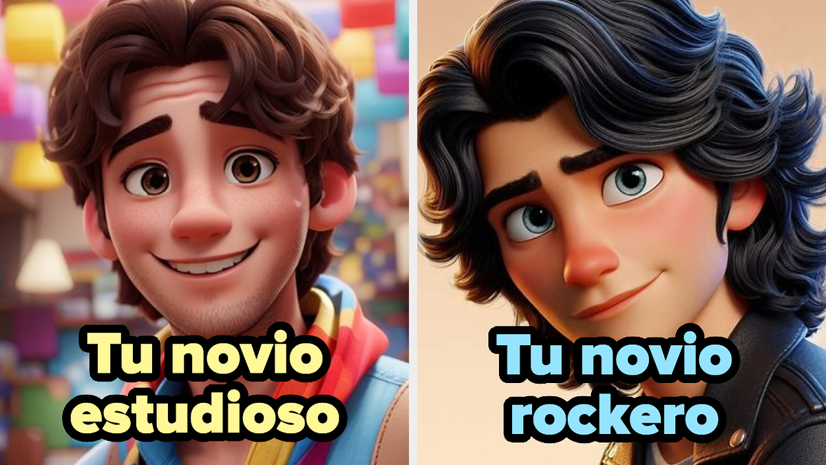 Test: Crea a tu novio estilo Pixar