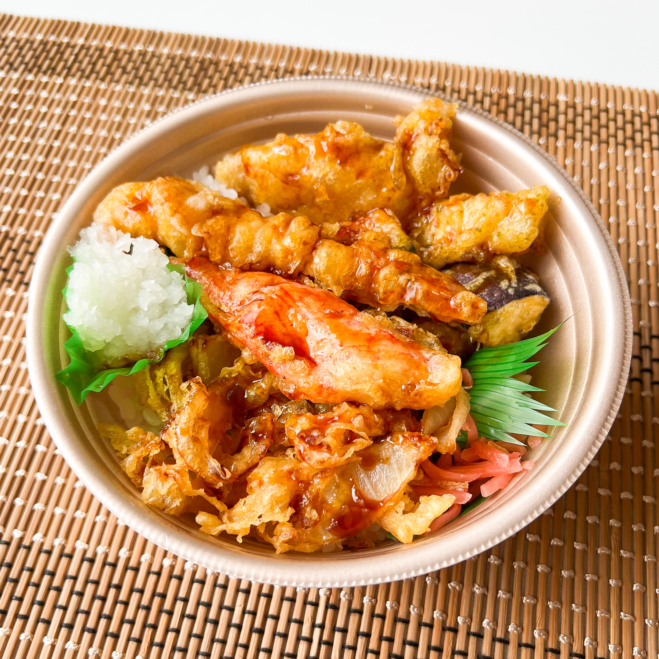 ほっかほっか亭のおすすめ弁当メニュー「海鮮おろし天丼」