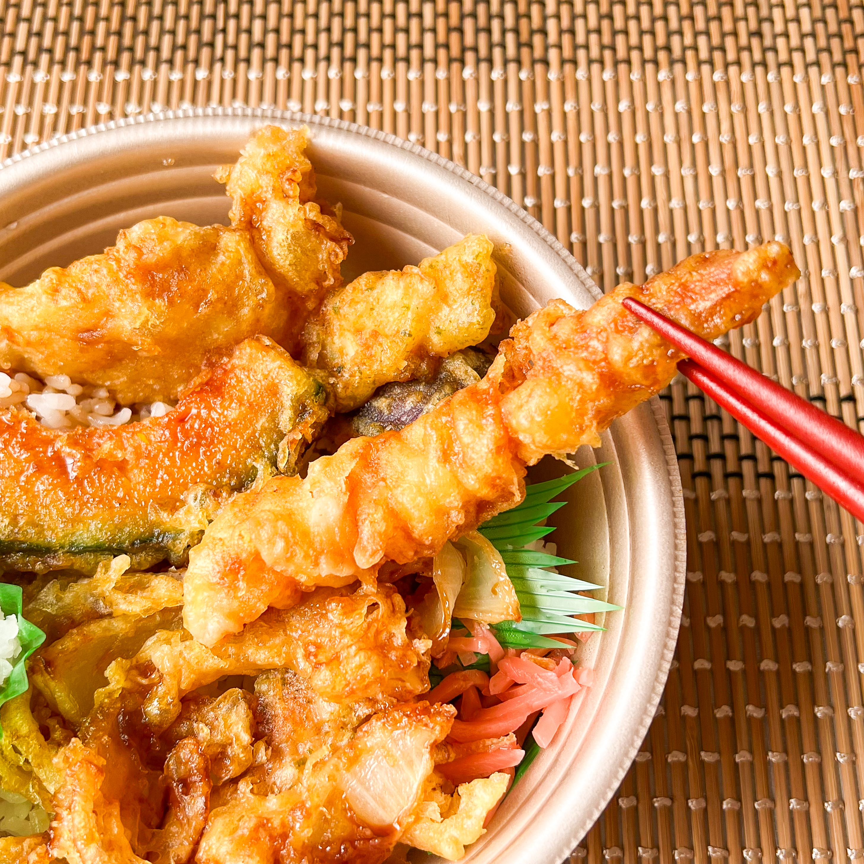 ほっかほっか亭のおすすめ弁当メニュー「海鮮おろし天丼」