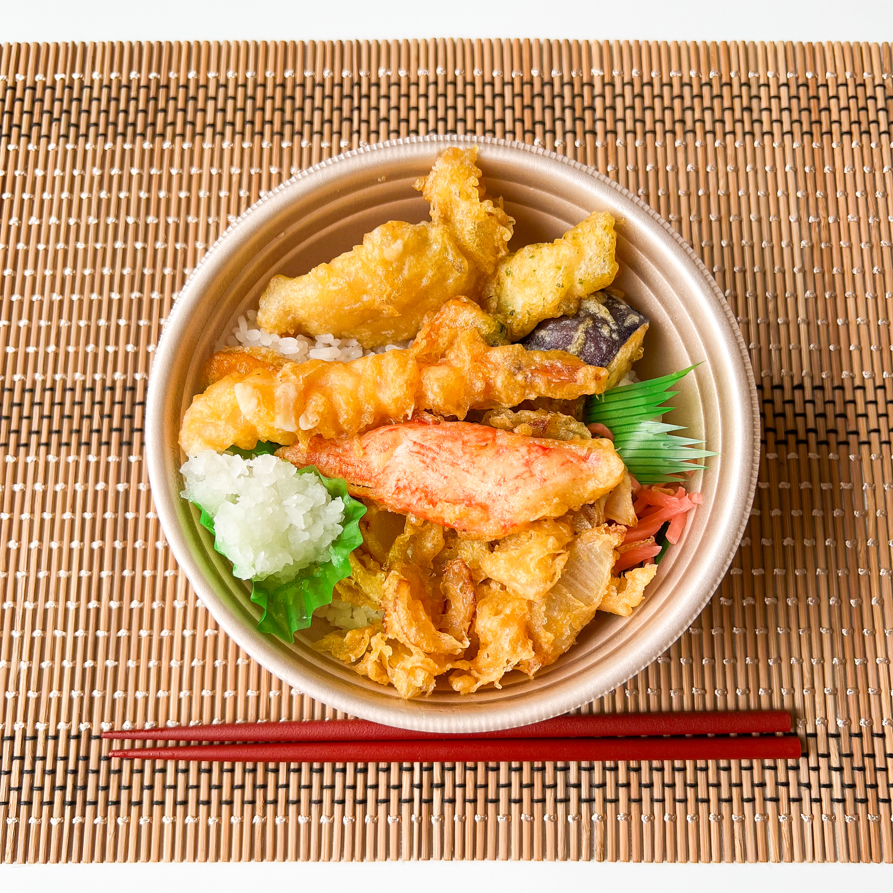 ほっかほっか亭のおすすめ弁当メニュー「海鮮おろし天丼」