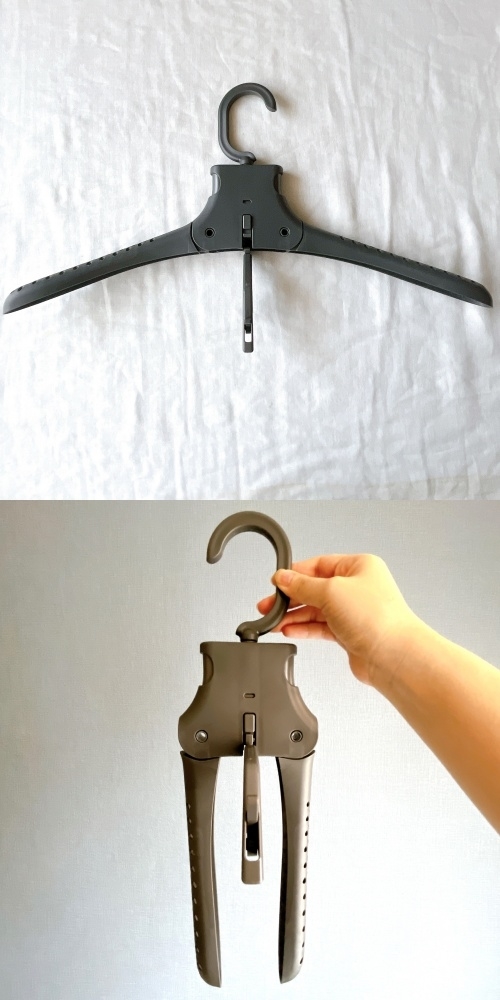 カインズのオススメのハンガー「ワンタッチワイシャツハンガー」