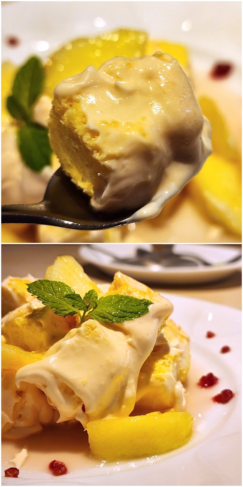 Denny's’（デニーズ）のおすすめスイーツ「フレッシュ桃のふんわりショートケーキ」