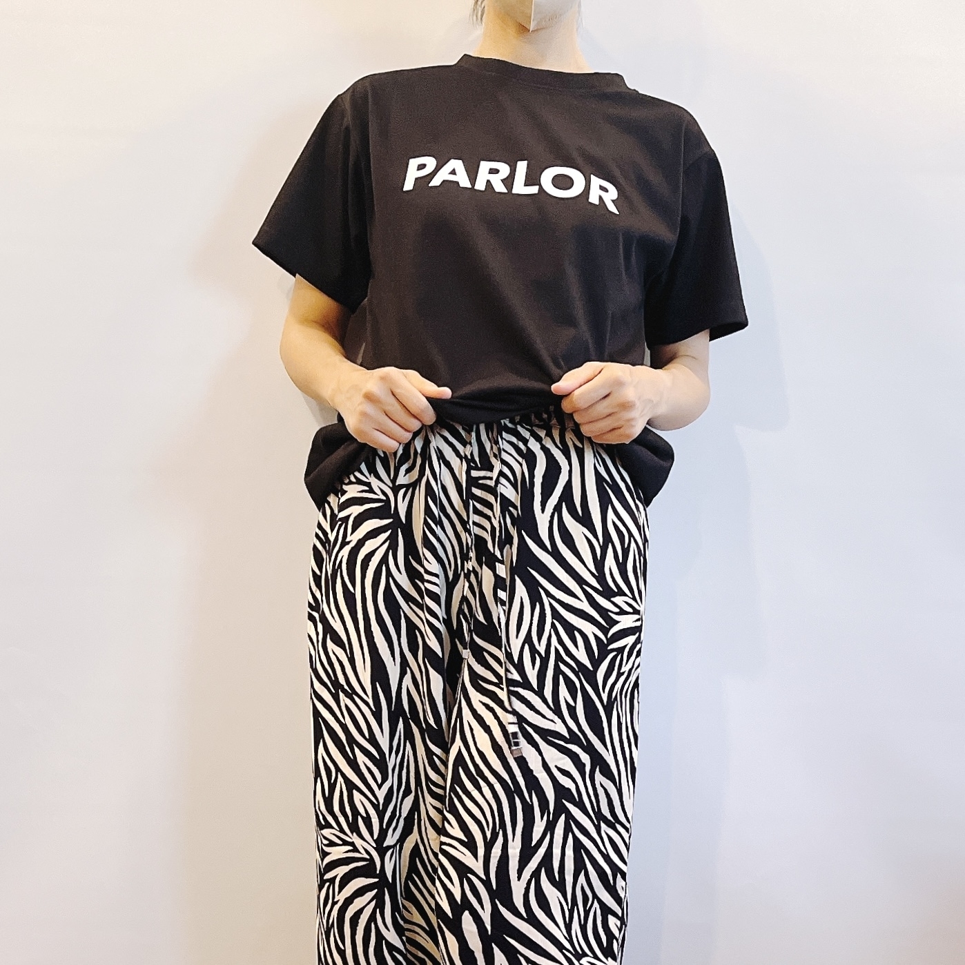 しまむらのオススメのトップス「2セットTチュール＋ロゴT」