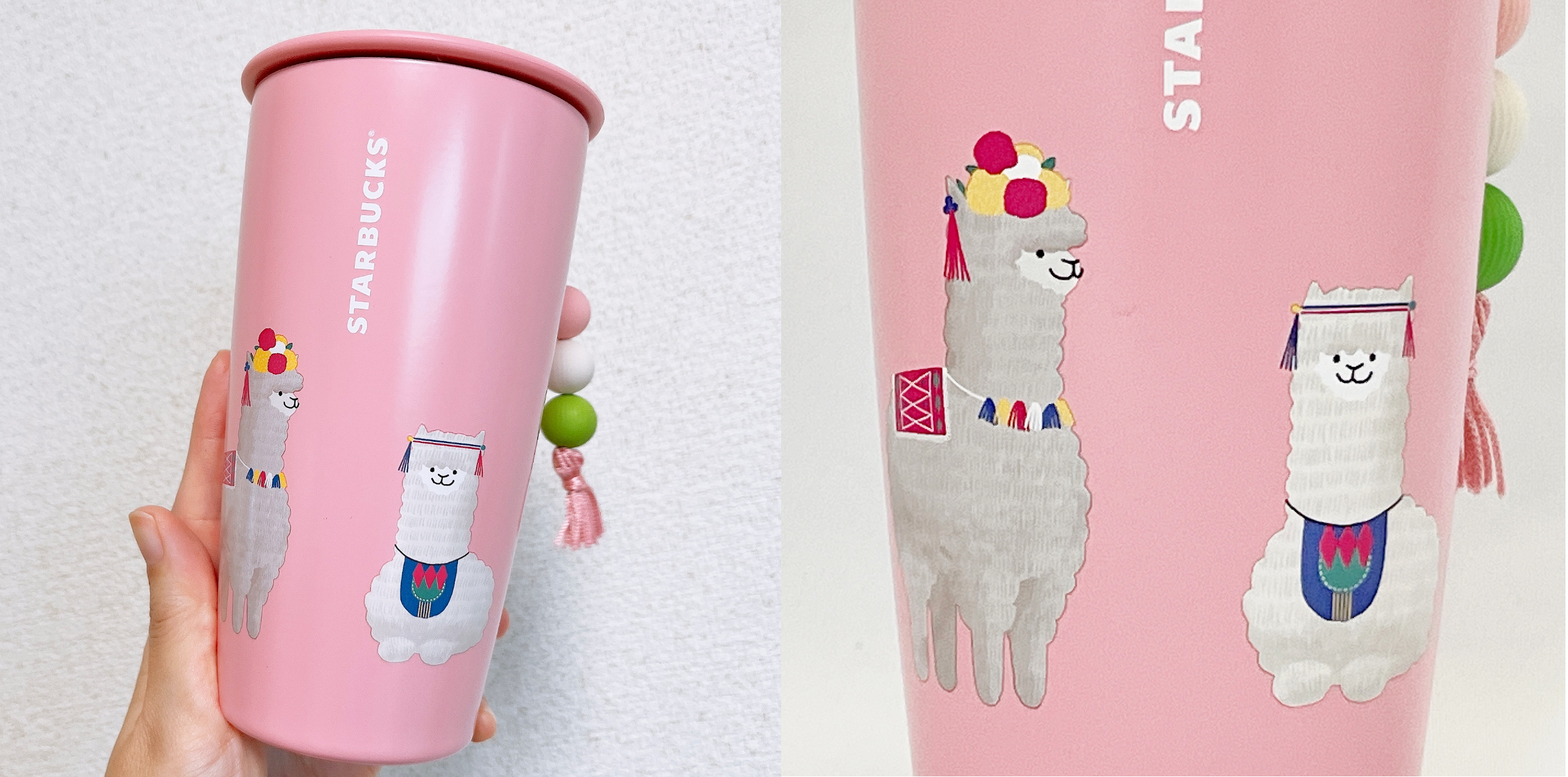 Starbucks Coffee(スターバックス コーヒー)のおすすめアイテム「カップシェイプステンレスボトルアルパカ355ml」