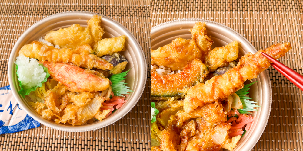ほっかほっか亭のおすすめ弁当メニュー「海鮮おろし天丼」