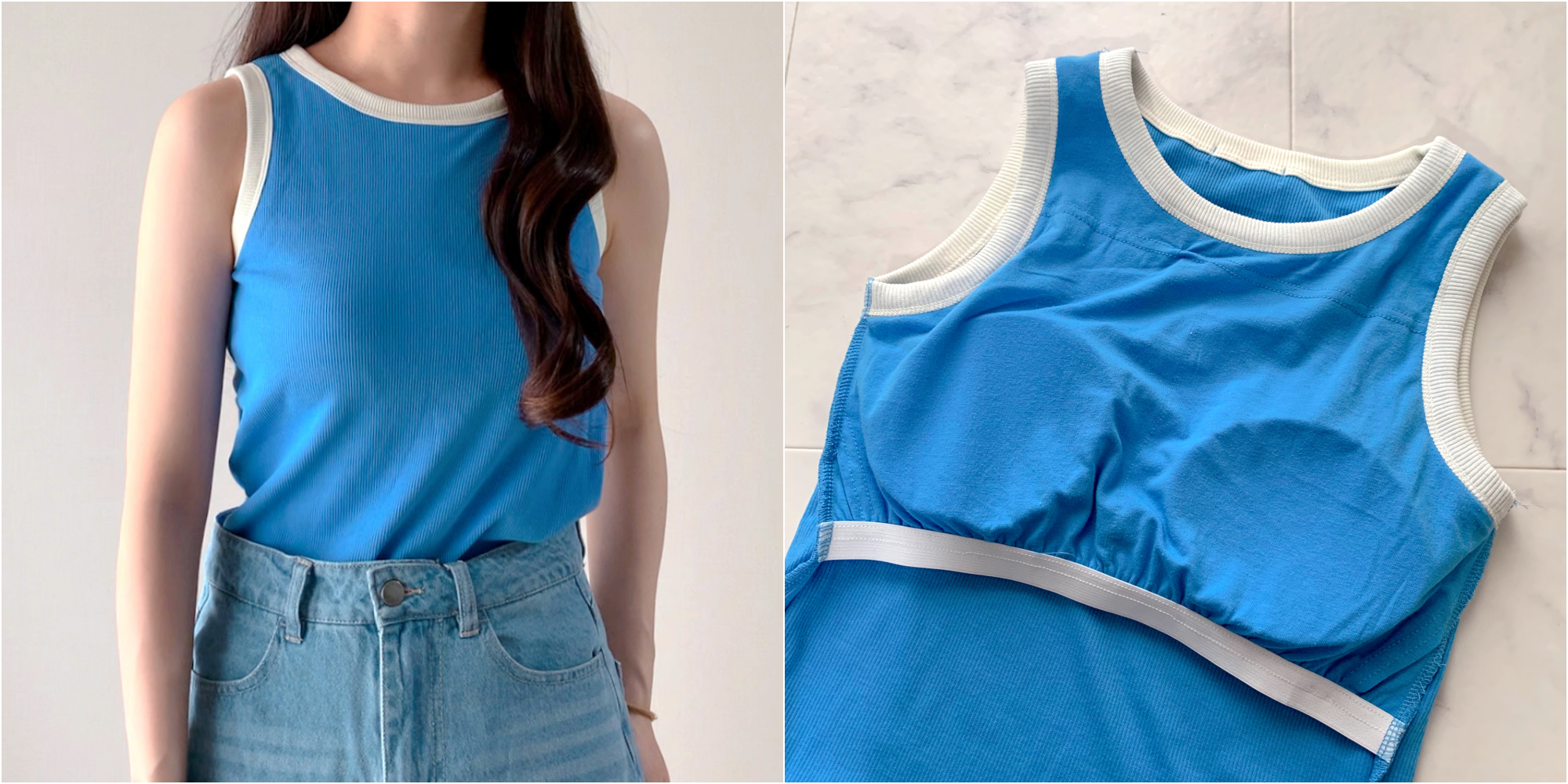 しまむらのおすすめファッションアイテム「TTmii*ハイショクCタンク」