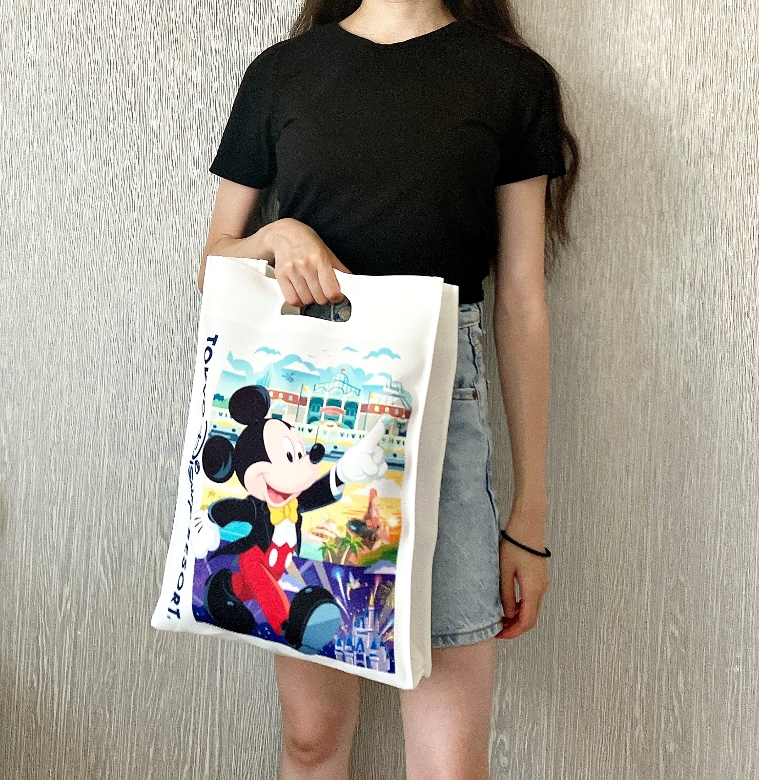 ディズニーランドのおすすめ雑貨「トートバッグ ミッキー ミニー」