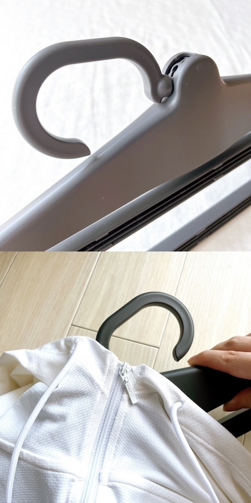 カインズのオススメのハンガー「乾きやすい スライドインテリア 洗濯ハンガー 引っ張って取り込みやすいピンチつき」