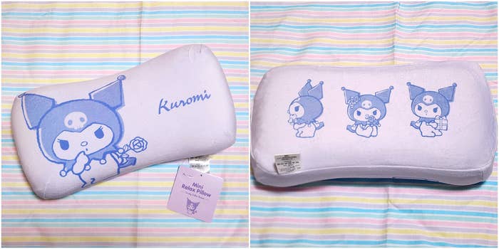 NITORI（ニトリ）のおすすめキャラクター枕「ミニリラックスピロー クロミ」