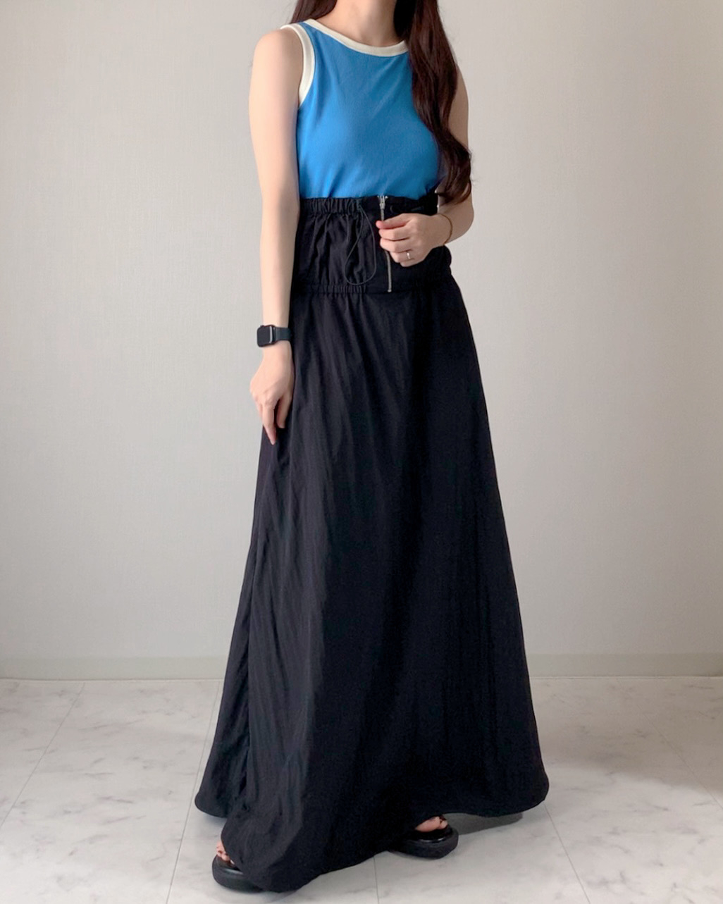 しまむらのおすすめファッションアイテム「TT＊ナイロンZIPJSK」