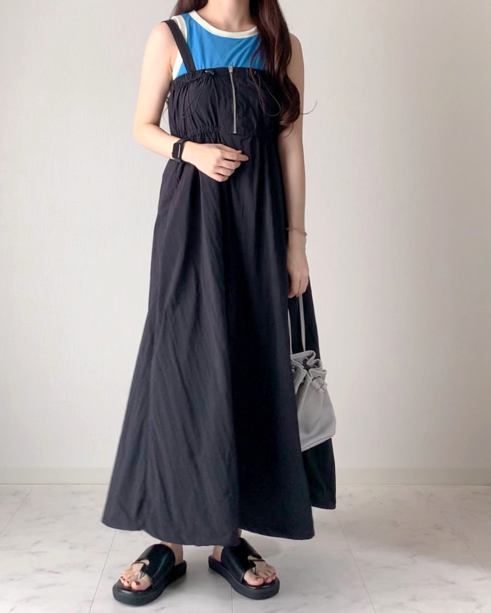 しまむらのおすすめファッションアイテム「TT＊ナイロンZIPJSK」