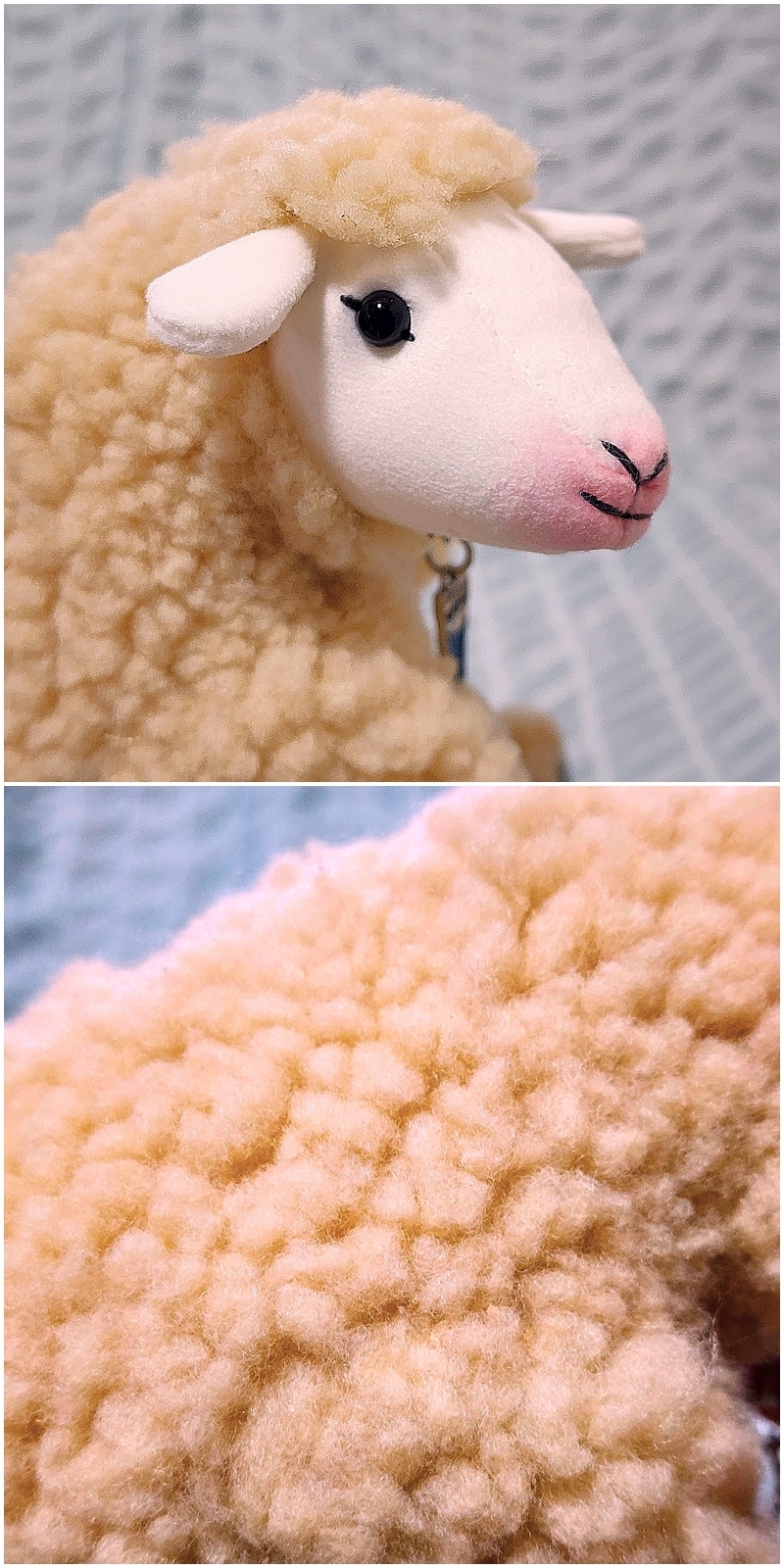 フェリシモのおすすめ雑貨「YOU+MORE! 羊の毛刈りがいつでもどこでも楽しめる 羊の毛刈りぬいぐるみ」