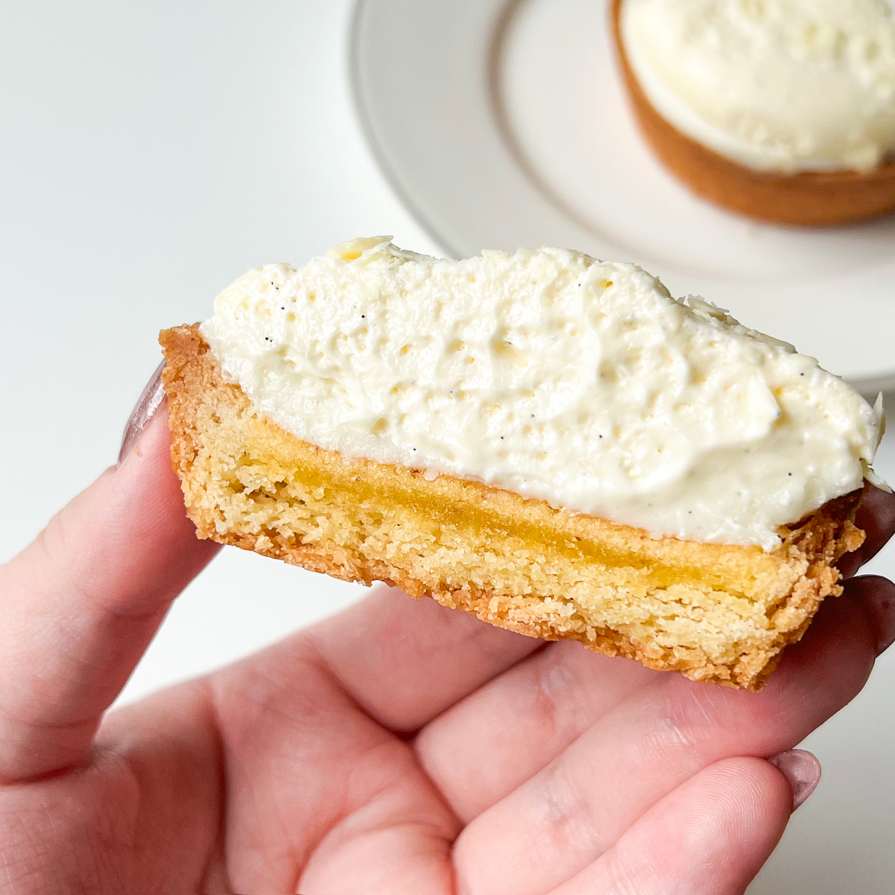 LAWSON(ローソン)のおすすめスイーツ「バニラクリームタルト」