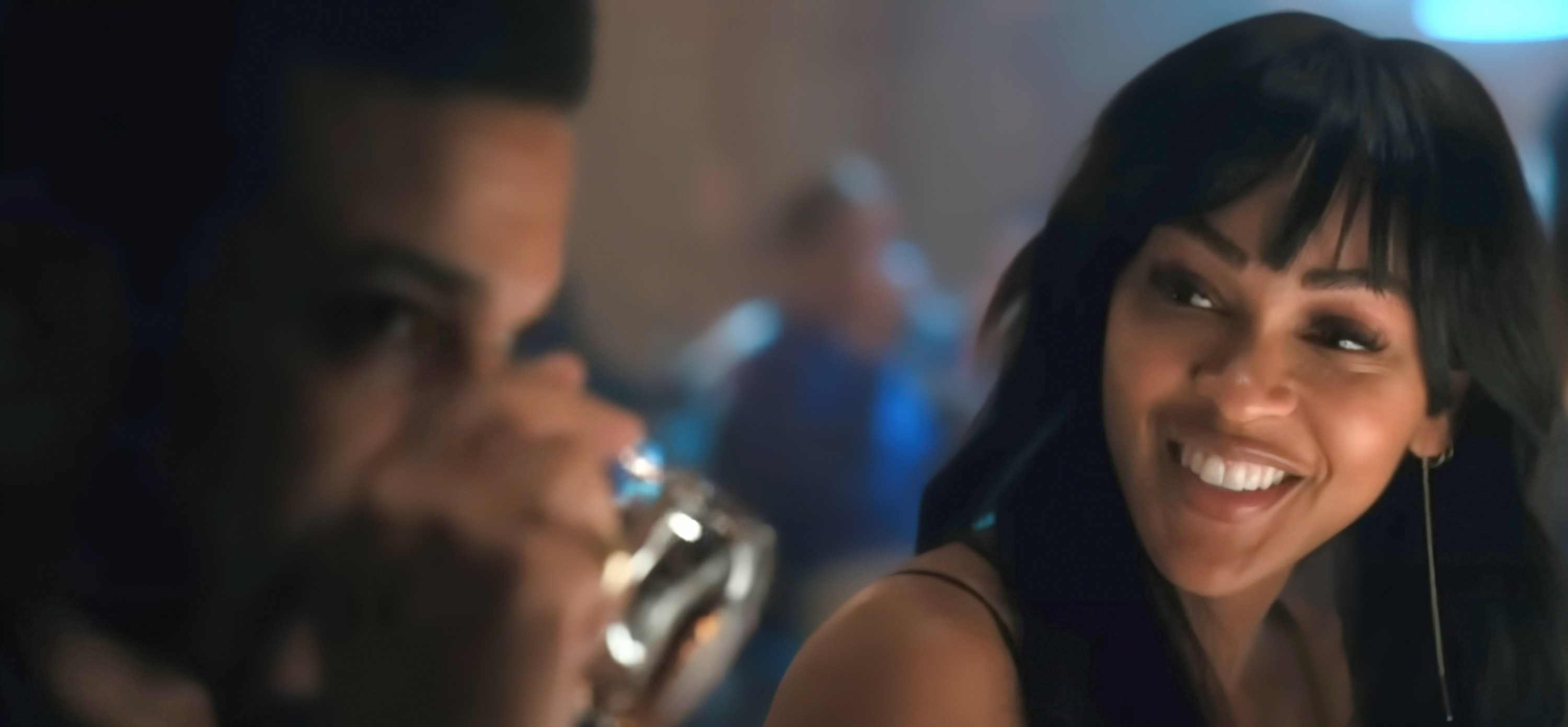 Cory Hardrict and Meagan Good in "Divorce in the Black"