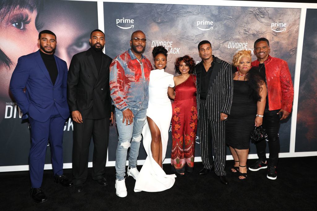The cast of Tyler Perry's "Divorce in the Black"