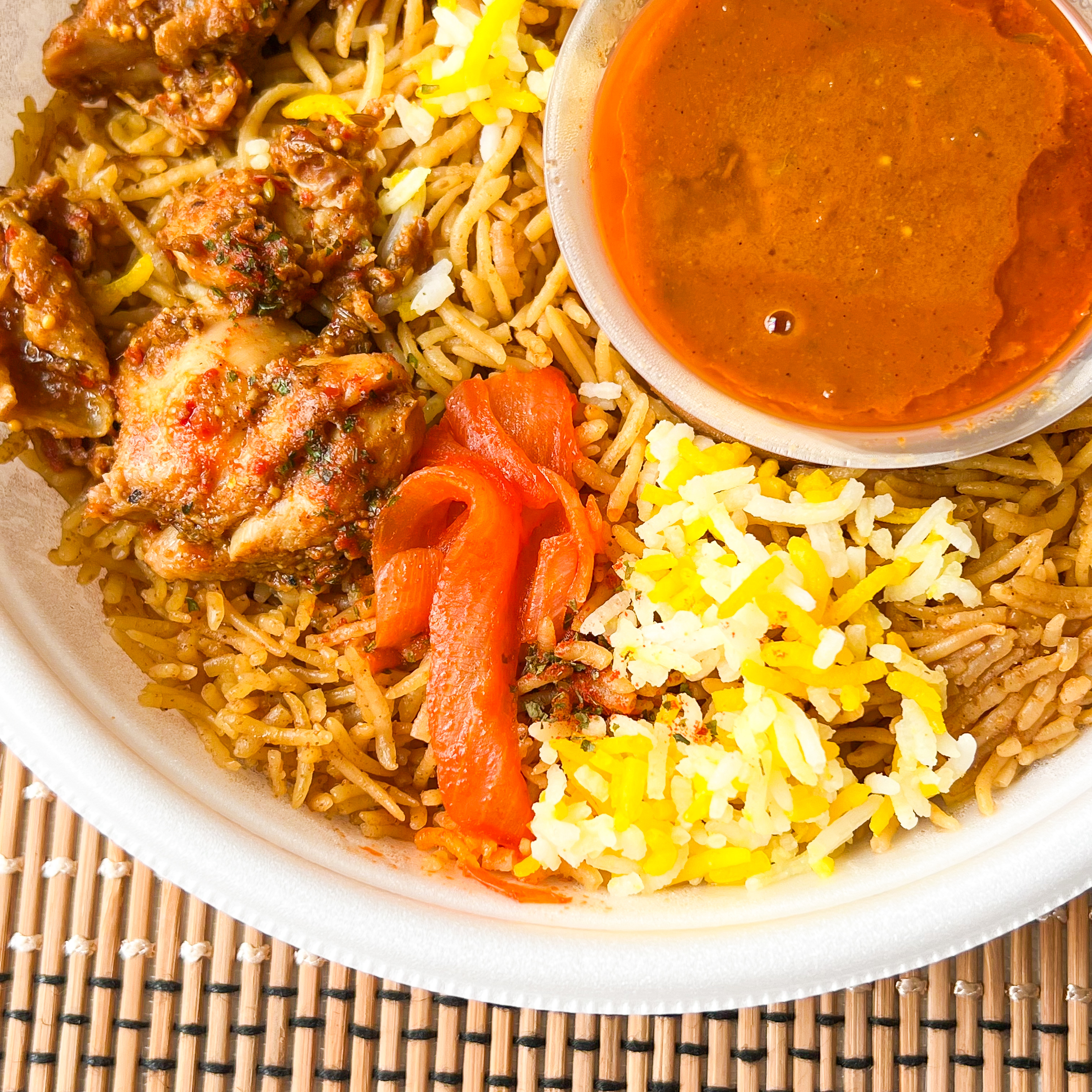 セブン-イレブンのおすすめ商品「エリックサウス監修 ビリヤニ」